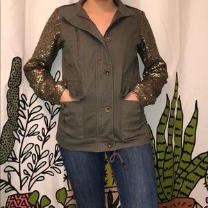 Olive green jacket